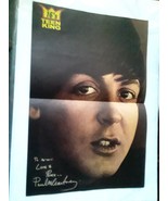 Paul McCartney 16X20&quot; 2 Page &quot;Teen King&quot; Magazine Picture Pin Up VG+ Bea... - $7.92