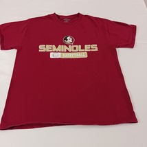 Champion Florida State Seminoles Basketball NCAA Red Short Sleeve T-Shirt Mens M image 9