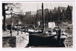 Postcard RPPC Oude Schans Amsterdam Holland Netherlands - £2.84 GBP