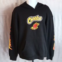 Cheetos Hoodie Sweater Flamin Hot Sweatshirt Black Top XL FREE UK POST - £6.00 GBP