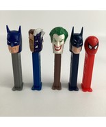 DC Comics Pez Dispensers Lot Batman Joker Two Face Spider-Man Superhero ... - $26.99 CAD