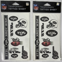 2 Pc Nfl New York Jets Temporary Tattoos 1 Sheet 7 Tattoos Fast Free Shipping - £11.53 GBP