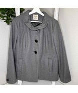 Old Navy Wool Jacket Coat * Gray * XL - £19.09 GBP