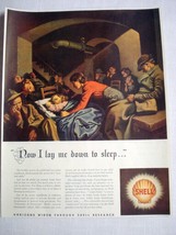 1942 WWII Color Shell Ad Now I Lay Me Down to Sleep... - $9.99