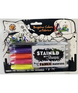 Sharpie Stained Fabric Markers Brush Tip Art Craft Drawing Graffiti New ... - $93.89 MXN