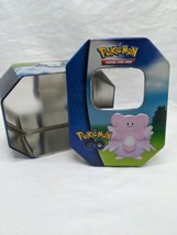 **Empty Tin** Pokemon Go Tcg Chancey Collectible Tin - £12.70 GBP