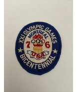 Olympic games Bicentennial Montreal USA 76 Patch 3 X 3-1/2&quot; - $149.24 MXN