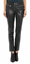 Leather Pants Leggings Size Waist High Black Women Wet S L Womens 14 6  ... - $32.92+