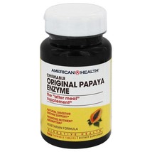 American Health Original Papaya Enzyme, 100 Chewable Tablets - £7.18 GBP