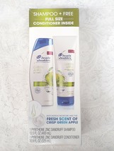 (1) Head &amp; Shoulders Green Apple Dandruff Shampoo 13.5 oz &amp; Conditioner 10.9 oz - £11.61 GBP