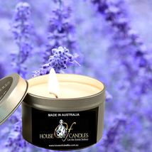 Fresh Lavender Eco Soy Wax Scented Tin Candles, Vegan Friendly, Hand Poured - £11.99 GBP+