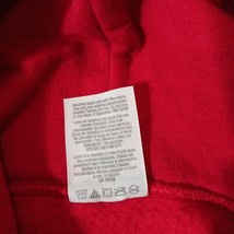 Jerzees NuBlend CMHS SOCCER Men's L Cotton Blend Red Hoodie Pullover Sweatshirt image 4