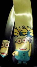 L@@K! Dancing Minions Satin Neck tie - Despicable Me - $36.60