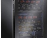 Ivation 33 Bottle Dual Zone Wine Cooler Refrigerator w/Lock | Large Free... - $704.99