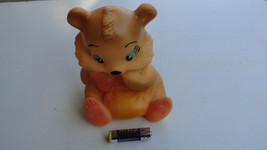 VINTAGE SOVIET USSR RUSSIAN RUBBER TOY KITTY CAT ABOUT 1980 - £13.92 GBP