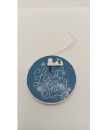Snoopy “Let It Snow” Peanuts Hallmark Christmas Ornament New - $17.22 CAD
