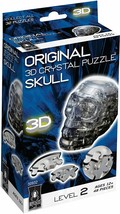 Black Skull Original 3D Crystal Puzzle 48 Pieces - $18.81
