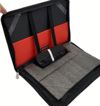 NutKase Soft Shell Rugged Nylon Pro Big Pocket For 11&quot; Chromebook Case Bag Black - £11.72 GBP