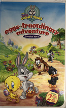 Baby Looney Tunes EggsTraordinary Adventure Premier Movie VHS2003 Clamshell RARE - £29.76 GBP