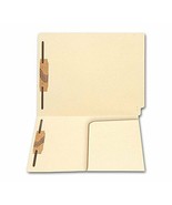 100 File Folders End Tab Manila Folder - Inward-facing Half Pocket 11 pt - $112.02 CAD