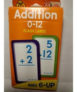 School Zone Addition 0-12 Flash Cards Deck Home School Math Age 6+ - £7.44 GBP