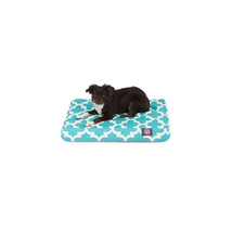 Majestic Pet Teal Trellis Small Orthopedic Memory Foam Rectangle Dog Bed - $1,534.23 MXN