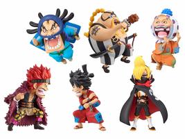 Banpresto One Piece Wano countries 5 World Collectible Figure Figurine 7cm 6set - £89.93 GBP