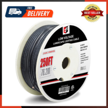 12/2 Low Voltage Landscape Lighting Wire, Outdoor Direct Burial Cable, 250 Feet - £108.66 GBP