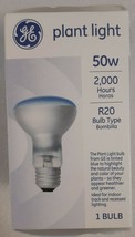GE 50W Plant Light R20 Indoor Floodlight Light Bulb Blue Tint  Medium Base - £9.58 GBP