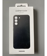 Samsung Leather Cover Case Galaxy S22+ EF-VS906LBEGUS - Black - £8.15 GBP