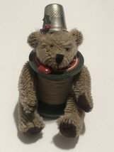 Hallmark Brown Bear Christmas Decoration Ornament Small XM1 - $6.92