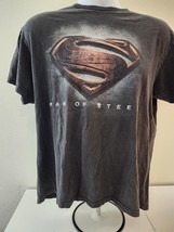 DC Comics SUPERMAN LOGO MAN OF STEEL T-Shirt  Officially Licensed Mercha... - £21.01 GBP