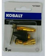 Kobalt basketball needle Inflation Kit and tools 5 piece solid metal - £7.18 GBP