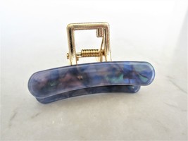 Small abalone sea shell effect metal hair claw clamp clip for fine thin hair - £7.13 GBP