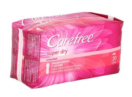 Carefree® Super Dry Panty Liners (20 Count) Free shipping worldwide - £11.91 GBP