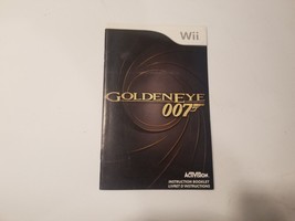 Manual Only - Goldeneye 007 (Nintendo WII) - $10.51