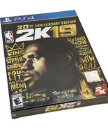 NBA 2K19 20th Anniversary PS4 w/ Manual (Play Station 4, 2018) Lebron Te... - $12.82