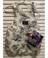 Vtg OshKosh Baby B&#39;Gosh Vestbak Bubble Overalls Romper 12M Boats Lighthouse - $109.40 CAD