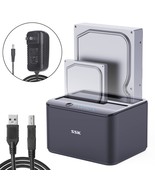SSK Aluminum Hard Drive Docking Station, USB 3.0 to SATA Dual Bay Extern... - £39.49 GBP