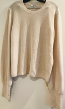 Madewell Cream Women Sweater Sz XXL - £38.76 GBP
