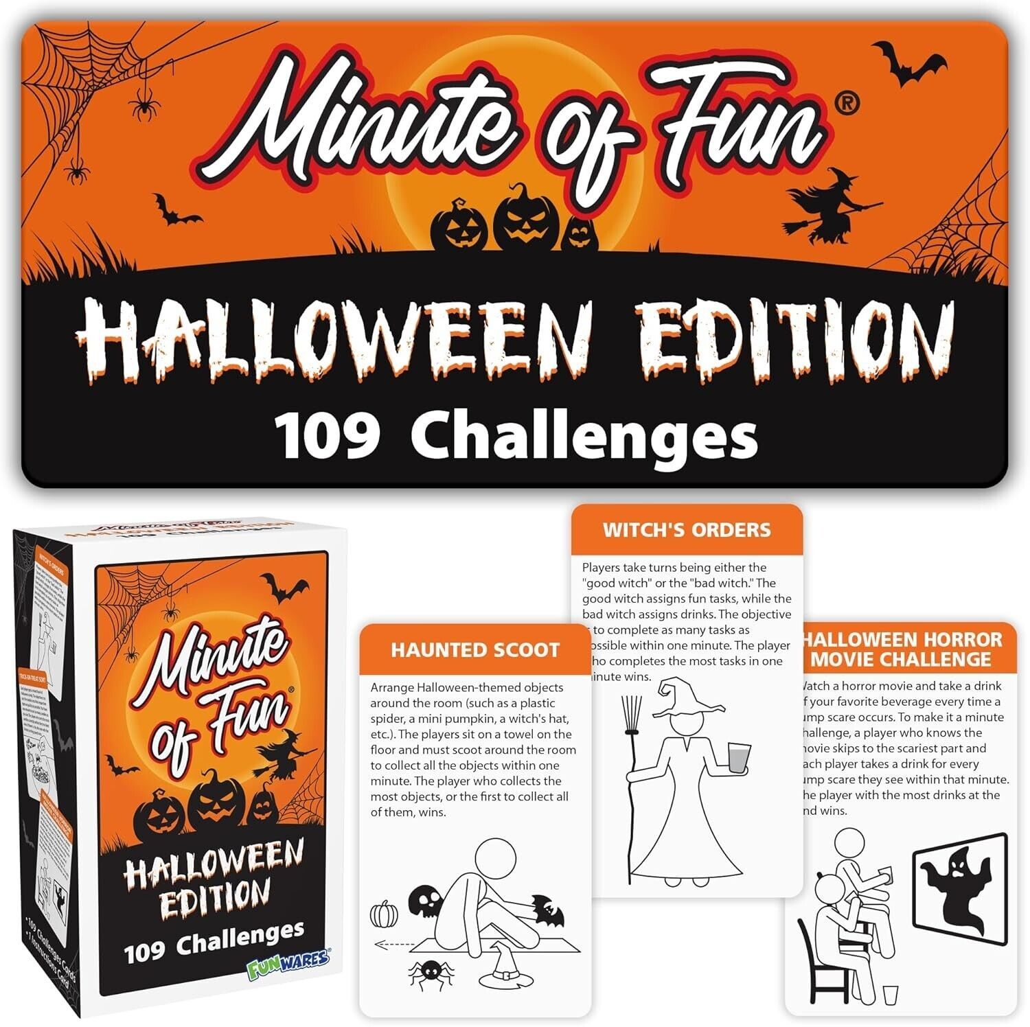Funwares Minute of Fun Game - Minute to Win It Games for Kids Adults - $9.49