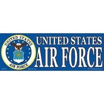 EagleEmblems BM0030 Sticker-USAF Emblem (3.5x10&#39;&#39;) - $166.47 MXN