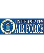 EagleEmblems BM0030 Sticker-USAF Emblem (3.5x10&#39;&#39;) - $166.47 MXN