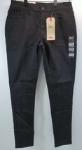 Levi&#39;s 710 Super Skinny Jeans Size 30 L28 Dark Wash Black Pants - $553.42 MXN