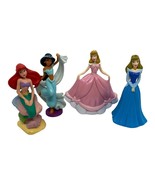 Disney Princesses 4 PVC Figurines: Ariel, Aurora, Cinderella, Jasmin - £9.20 GBP