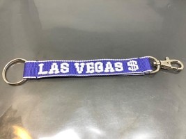 Las Vegas Keyring Souvenir Keychain Nevada Usa Ancien Porte-Clés Dollar Sign - £6.29 GBP