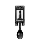 Alchemy Gothic KU4 Cat&#39;s Kitchen Slotted Spoon Feline Black Gift Decor C... - £9.49 GBP