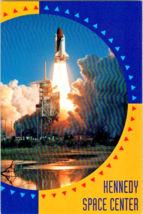 Postcard Florida Greetings From Kennedy Space Shuttle Discovery  6 x 4&quot; - £3.89 GBP