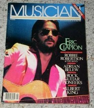 Eric Clapton Musician Magazine Vintage 1982 - £23.48 GBP