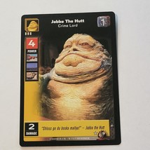 2000 Decipher Young Jedi Battle of Naboo 76 Jabba the Hutt Crime Lord DS - £1.00 GBP